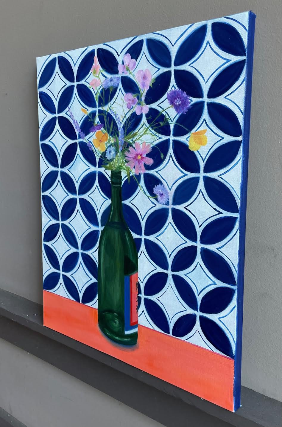 Sake Bottle Bouquet