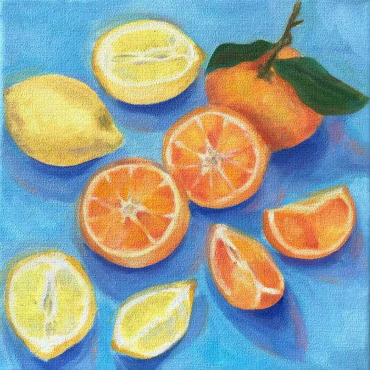 Orange & Lemon Study I
