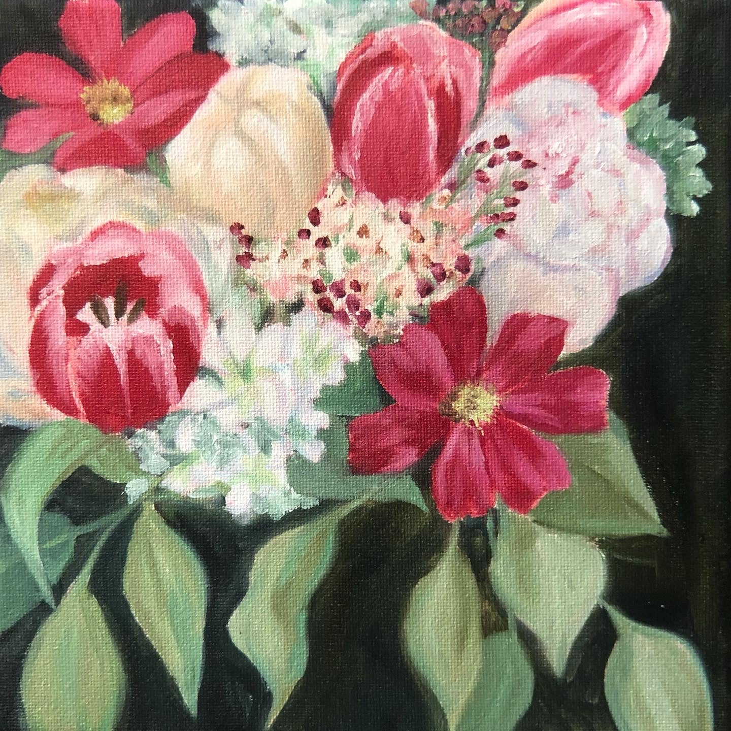 Bouquet with Cosmos