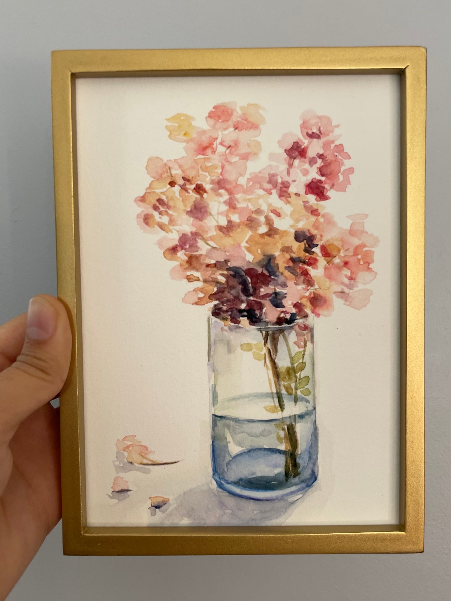 Pink Hydrangea Print